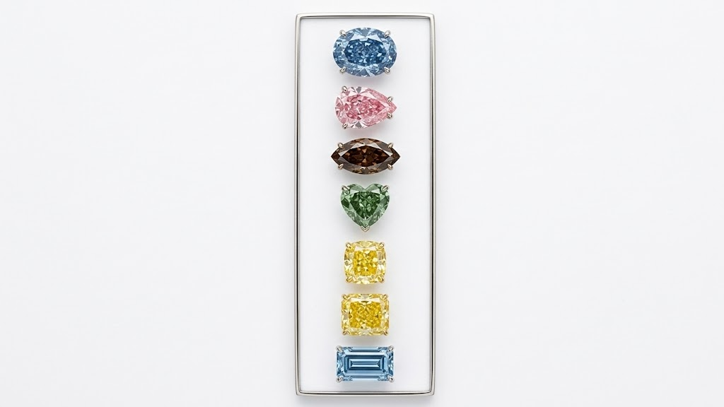 Unique shape lab grown diamonds in different fancy shapes