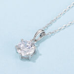 O03C (O03A) Six-Prong Round Pendant - 5