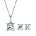 O90K (T90E) Princess-Cut Pendant - 5