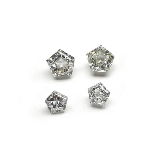 Hexagon Shape – Lab Grown HPHT Diamonds