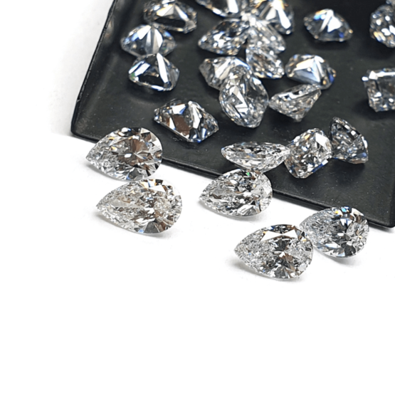 Pear Shape – Lab Grown HPHT Diamonds